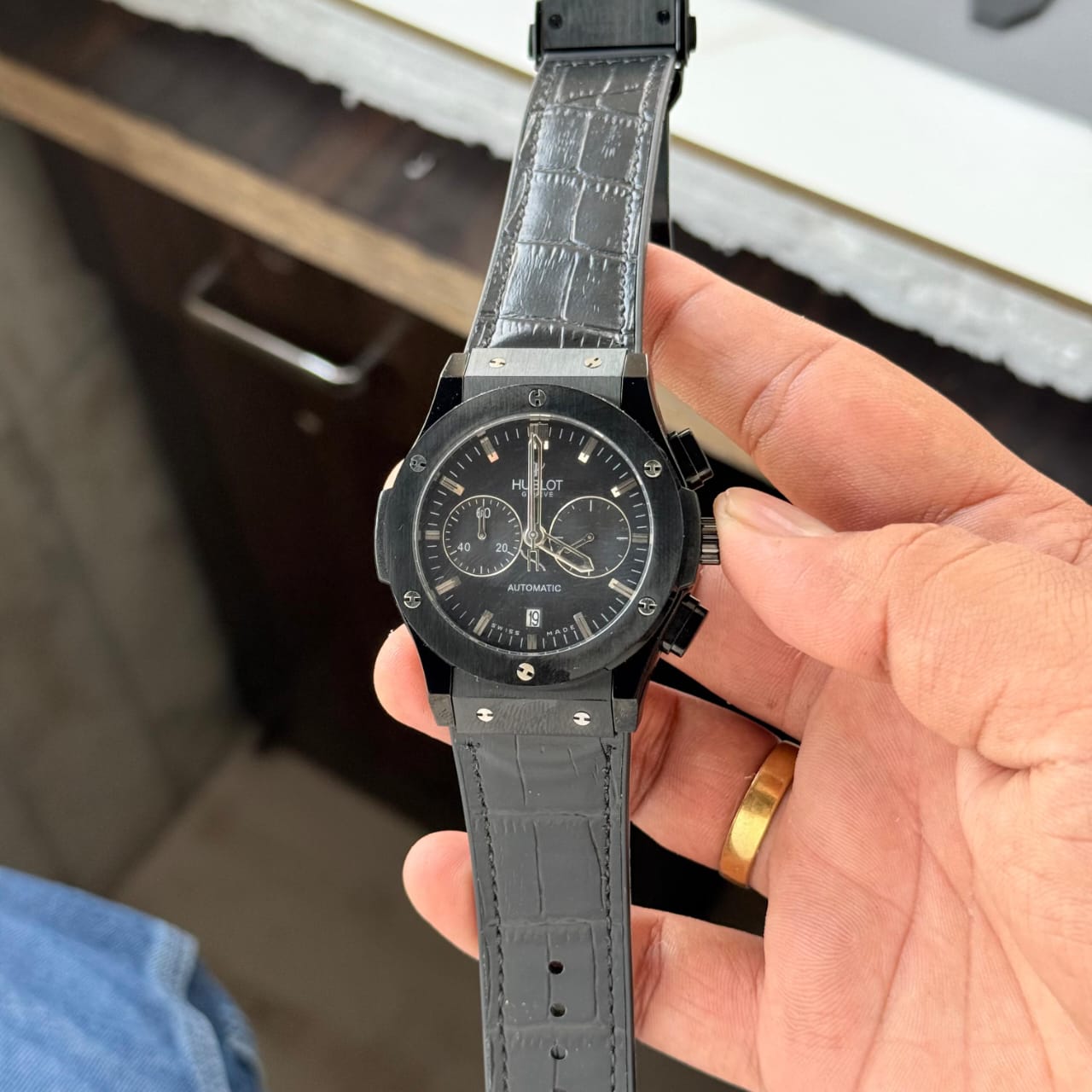 Hublot Big Bang Classic Leather Belt