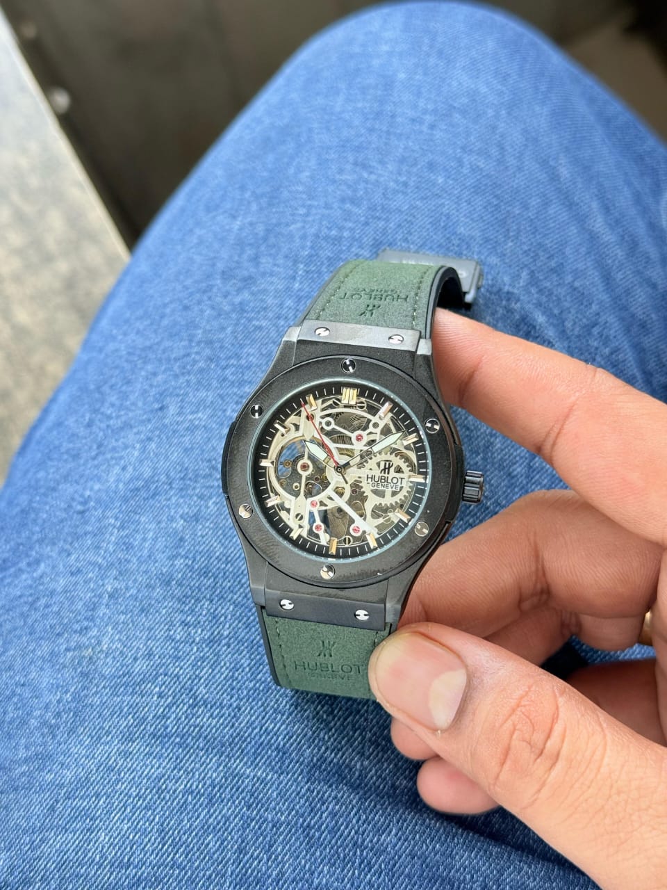 Hublot Big Bang Classic Leather Belt