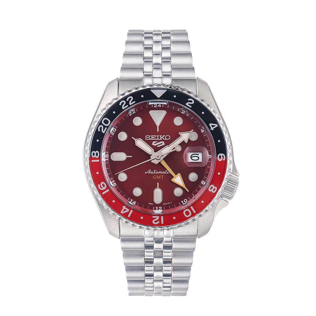 Seiko 5 Sports Automatic GMT "Passion Red"