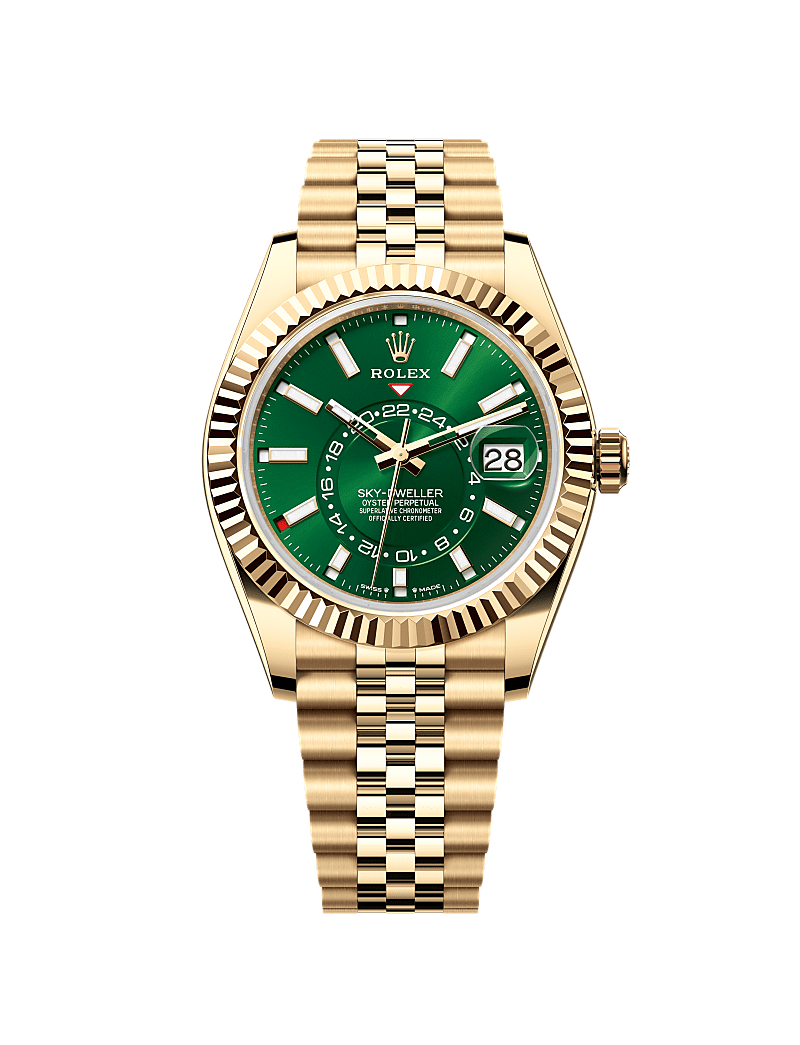 Rolex Oyster perpetual Sky dweller (With Og Box) – Selected Luxuries