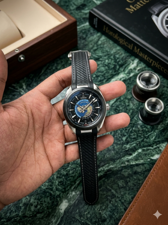 Omega Seamaster Aqua Terra 150M - Quartz World Map