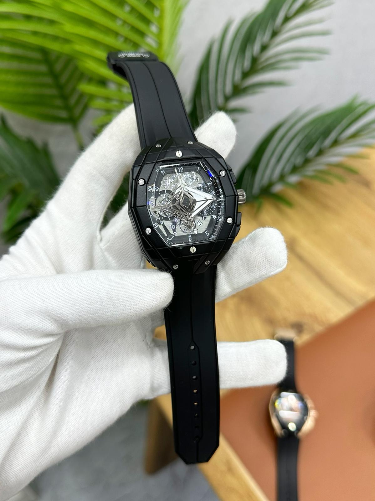 HUBLOT BIG BANG SENNA black