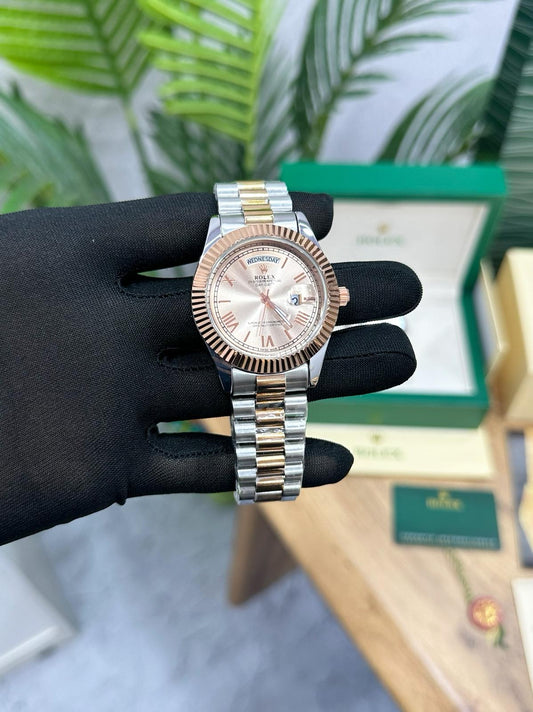 ROLEX DAY DATE tt Rose dial