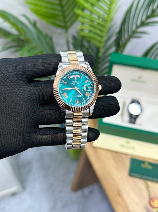 ROLEX DAY DATE tt green dial