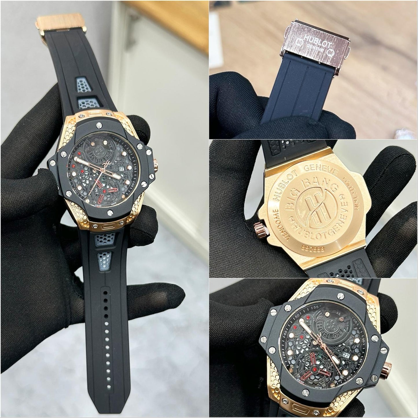 HUBLOT BIG BANG BLACK GOLD