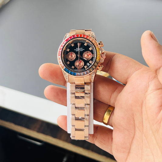 Rolex Rainbow Rose Gold