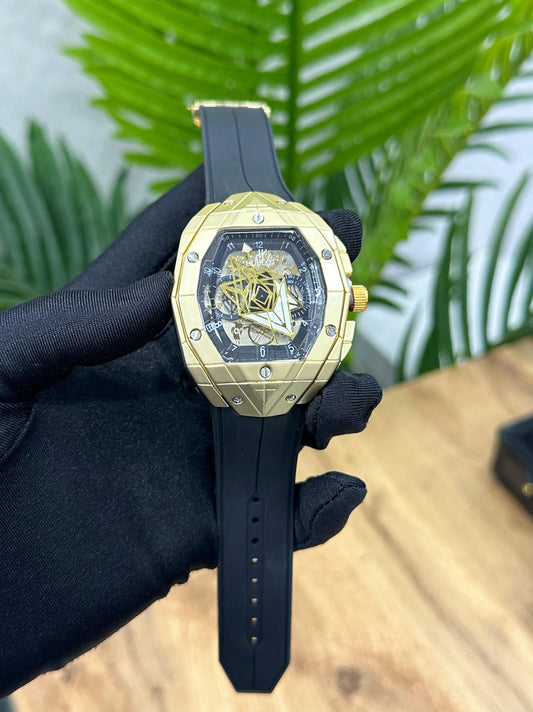 Hublot Spider Senna Golden Black