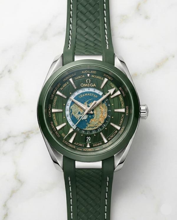 Omega Seamaster Aqua Terra 150M - Quartz World Map