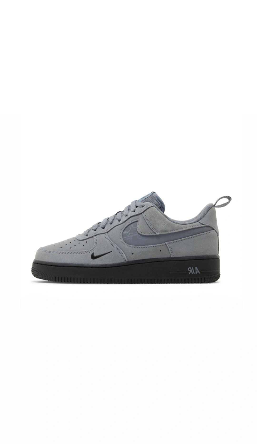 Nike AirForce 1 Low Reflective Swoosh Cool Grey