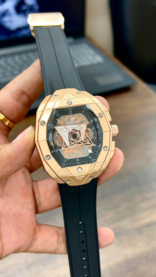 Hublot Spider Senna Rose Gold