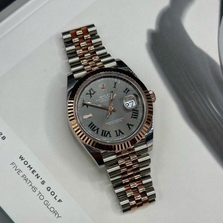 Rolex Oyster perpetual Date Just Automatic (With Og Box)