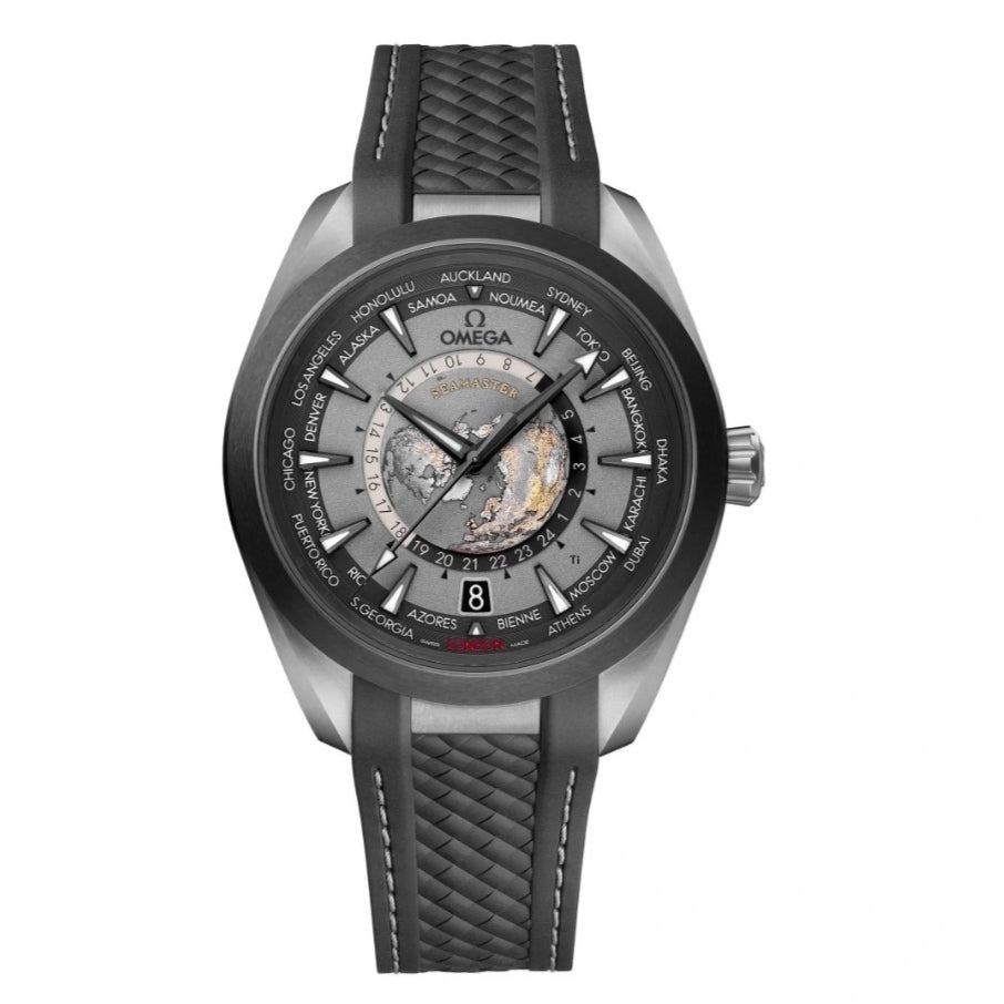 Omega Seamaster Aqua Terra 150M - Quartz World Map