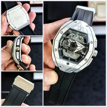 Hublot Spider Senna Silver Black