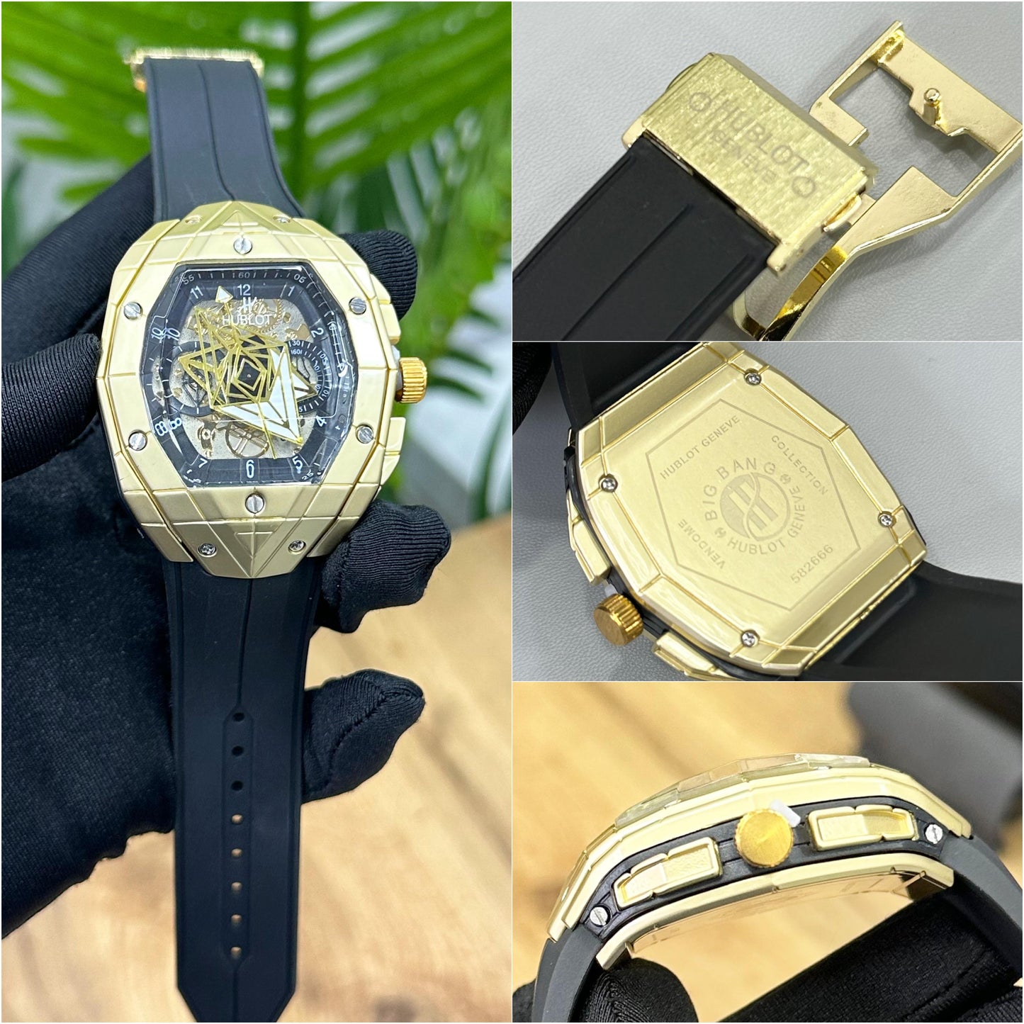 Hublot Spider Senna Golden Black