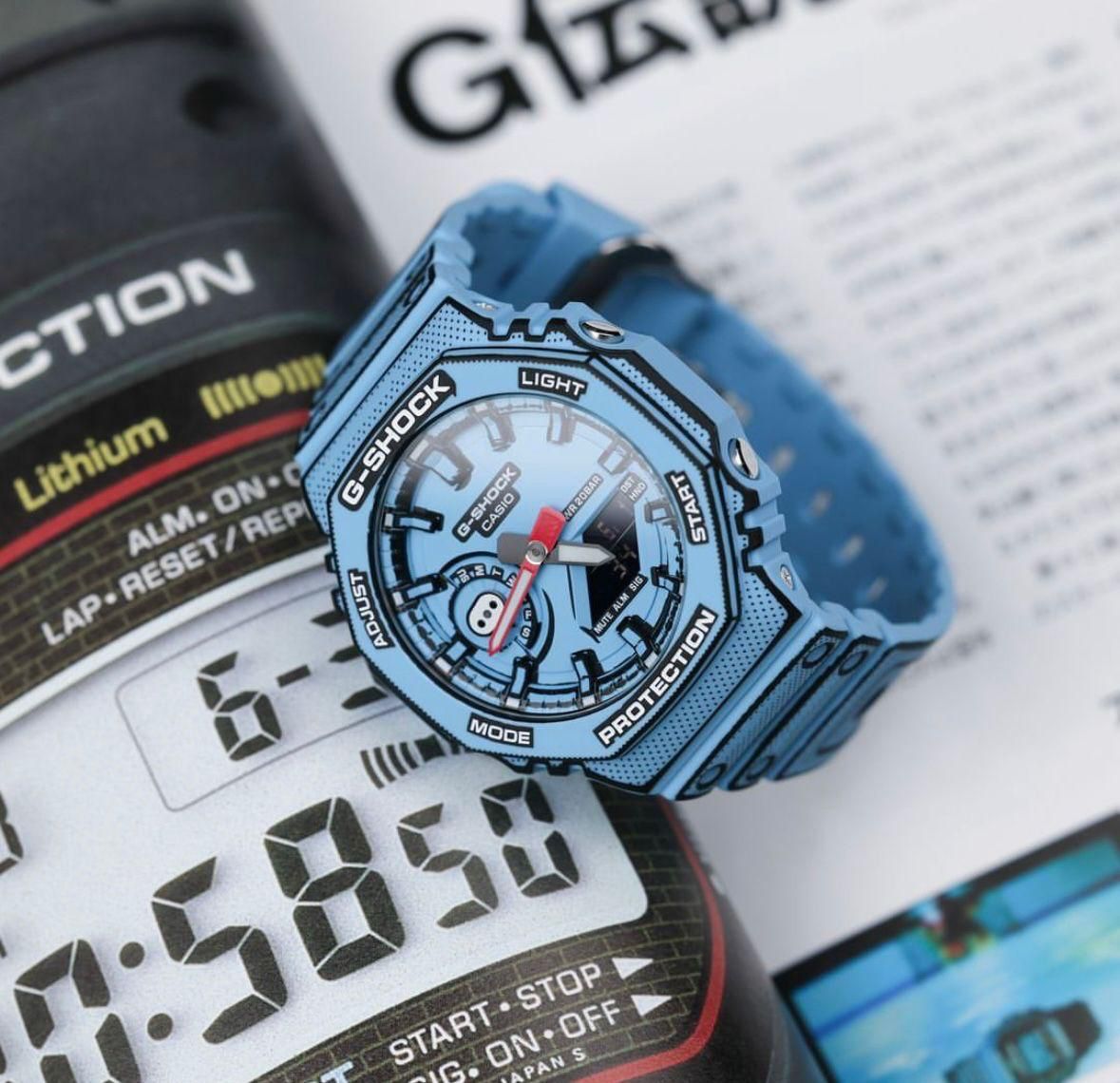 G-Shock GA2100 Manga Edition Blue