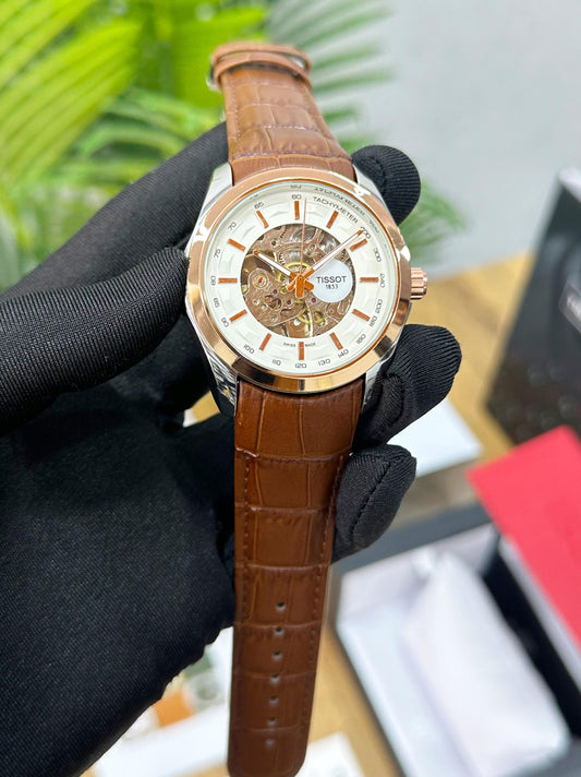 Tissot 1853 skeleton automatic