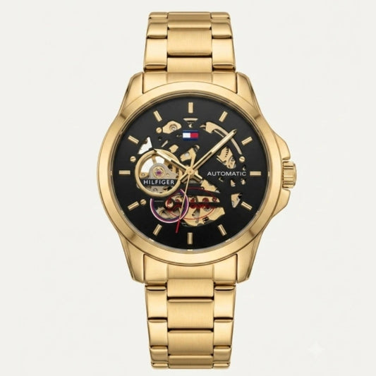 Tommy Hilfiger skeleton automatic (With Og Box)