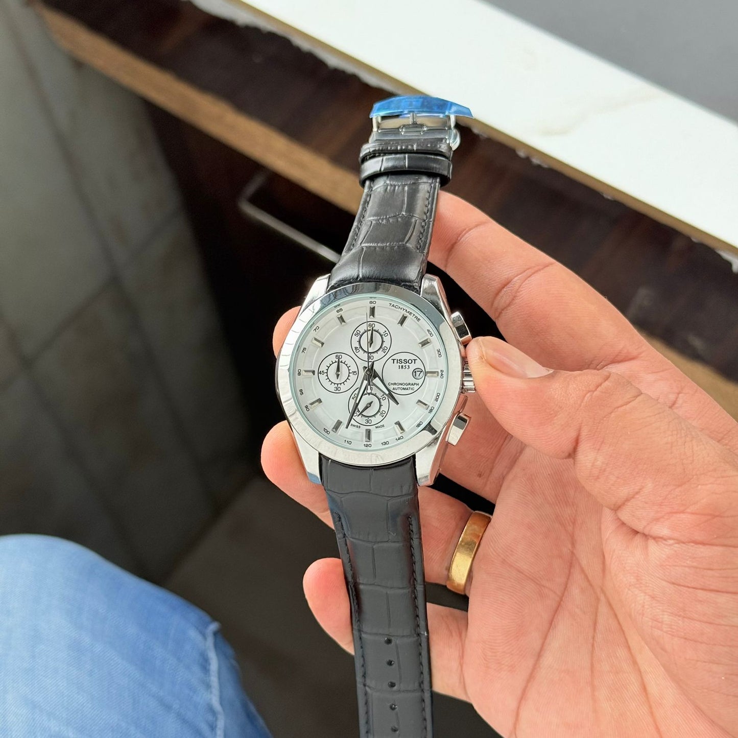 Tissot Couturier Leather 1853